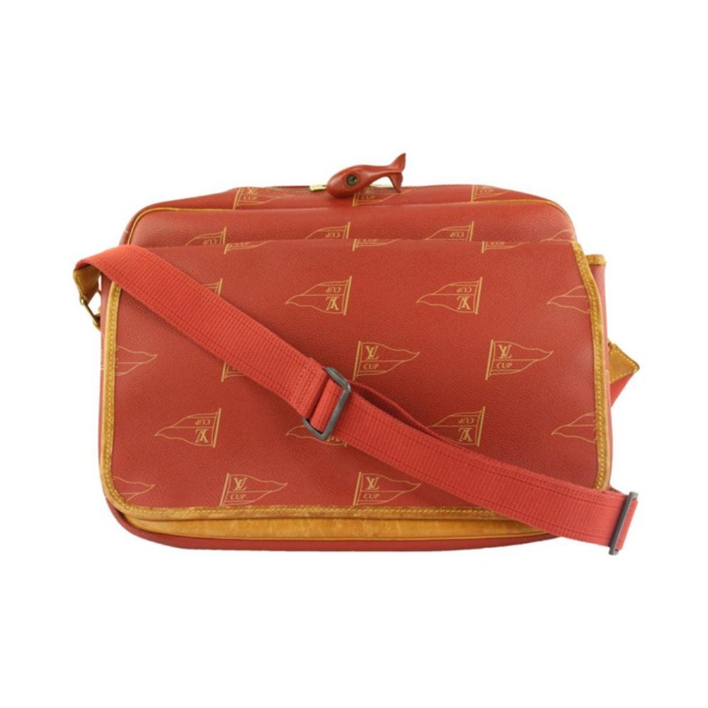 Louis Vuitton 1995 LV Cup Red Bosphore Calvi Messe